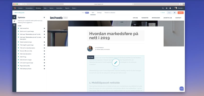 HubSpotvswordpress
